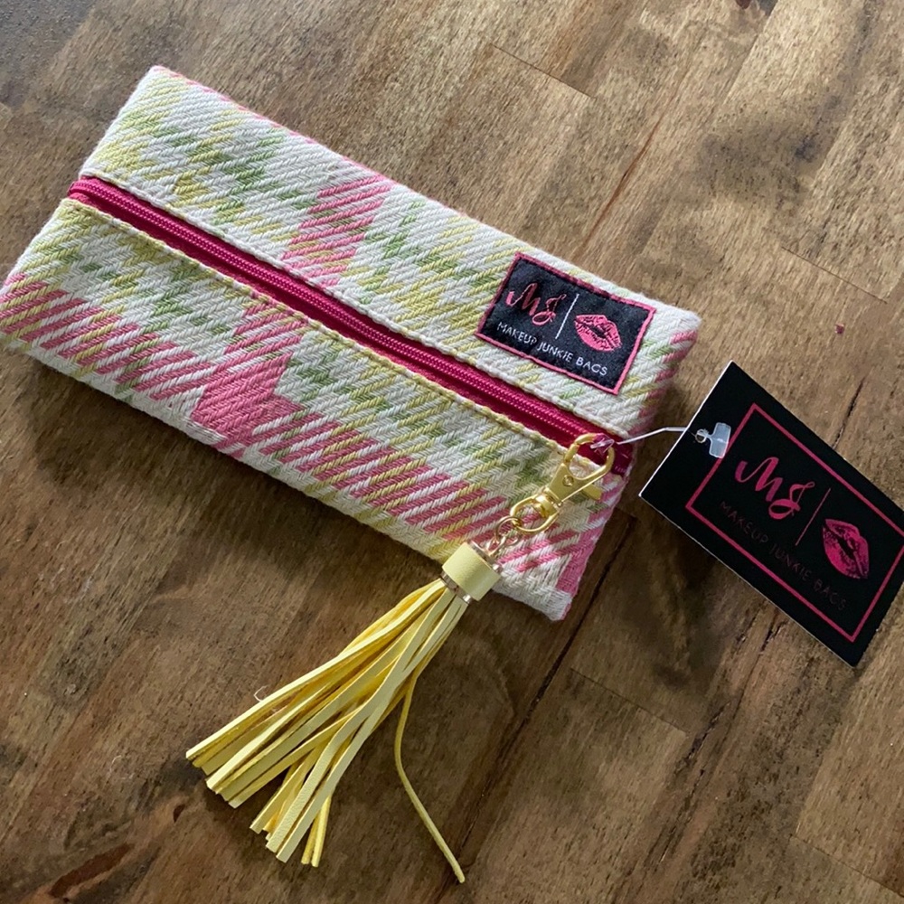 Makeup Junkie Bag Mini Plaid